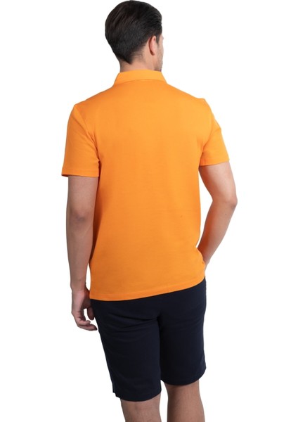 Merserıze Pıke Polo Yaka Erkek Tshırt