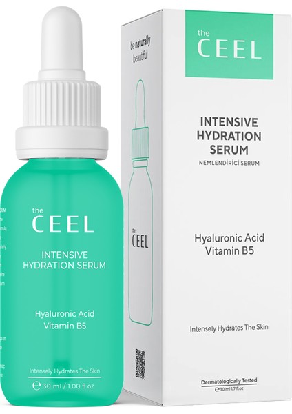 The Ceel  Yoğun Nemlendirici ve Onarıcı Serum Hyaluronıc Acıd,Sodium Pca,Panthenol B5 Etkili 30 ml