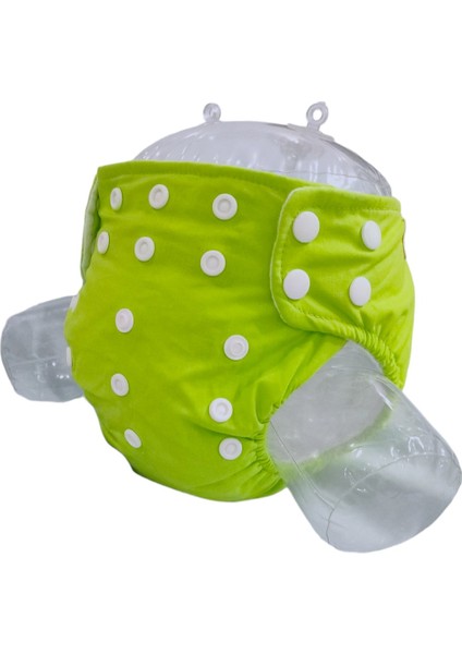 Baby Ybb Yıkanabilir Bebek Bezi Cepli Neon YEŞIL (3KG-12KG)