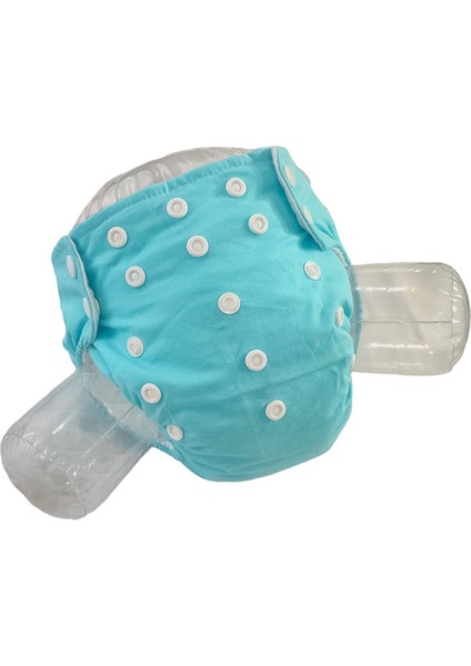 Baby Ybb Yıkanabilir Bebek Bezi Cepli MAVI (3KG-12KG)