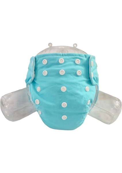 Baby Ybb Yıkanabilir Bebek Bezi Cepli MAVI (3KG-12KG)