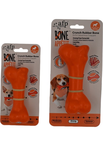 All For Paws Bone Appetit- Sesli Lastik Kemik Small