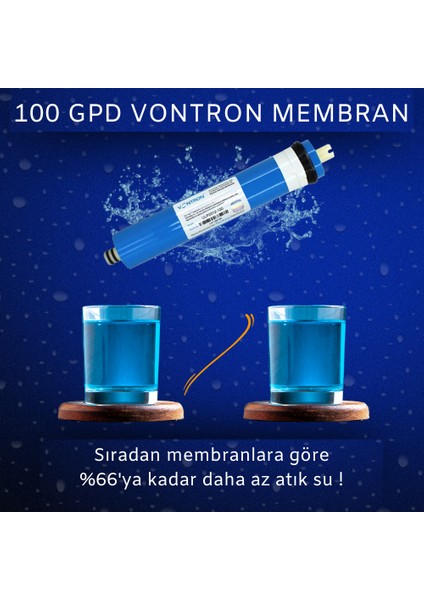 Oxy Aqua AquaGEN WATER 14 Aşamalı 12 Litre Çelik Tanklı Pompalı Premium Plus Su Arıtma Cihazı