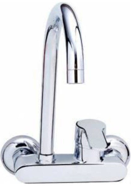 Duvardan Kuğu Aç-Kapa Mix Evye Mutfak Bataryası