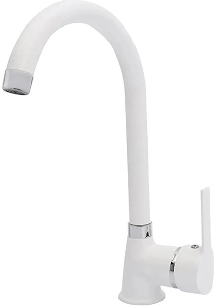 Beyaz Krom Robot Duş Seti Lavabo Banyo Mutfak Bataryası Musluğu 4'lü Set fiyatları