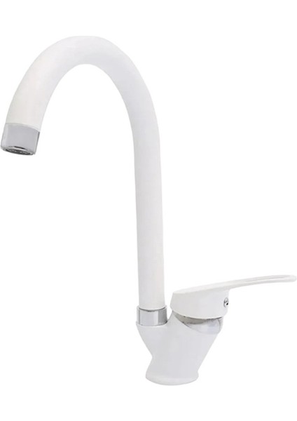 Beyaz Krom Robot Duş Seti Lavabo Banyo Mutfak Bataryası Musluğu 4'lü Set modelleri