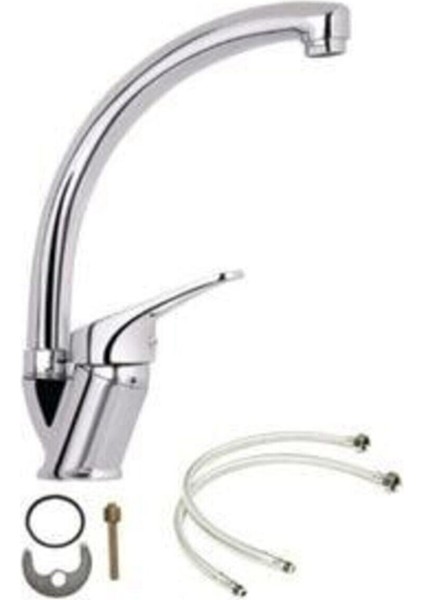 Mix Kuğu Mutfak Evye Bataryası Musluğu Çeşmesi