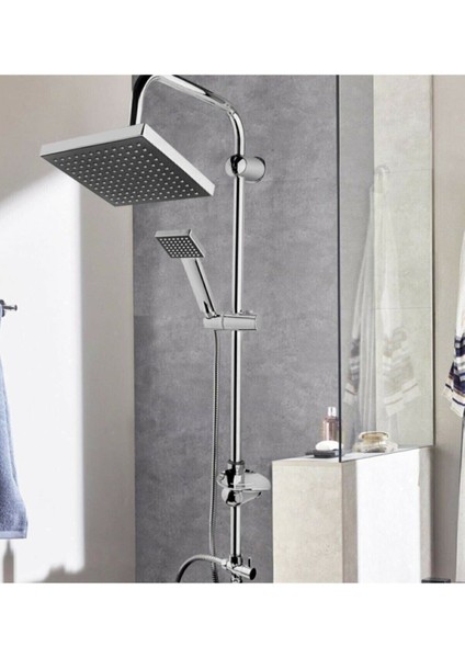 Beyazsu Siyah Başlıklı Kaliteli Robot Kare Duş Sistemi Çok Fonksiyonlu Yağmurlama Duş Seti fiyatları