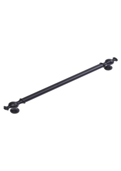 Siyah Otantik Çekmece Mutfak Dolabı Kulpu 224 mm 6 Adet