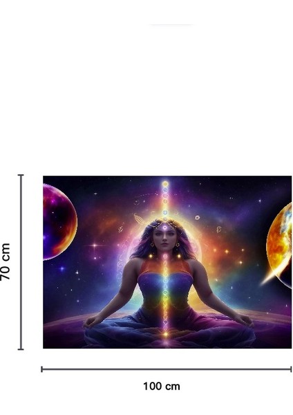 Zodyak Astrolojik Kadın Özel Kadife Duvar Örtüsü Duvar Halısı Tapestry