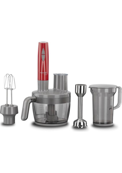 Vertex Multi Kırmızı Blender Set