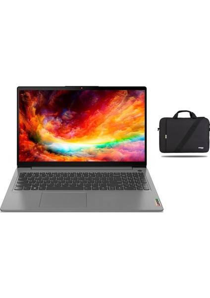 Ideapad 3 Intel Core I3 1215U 12.nesil 16GB 256GB SSD UHD Graphics Fredoos 15.6" Full Hd Dizüstü Bilgisayar 82RK00XBTX-C17 + Çanta Hediyeli