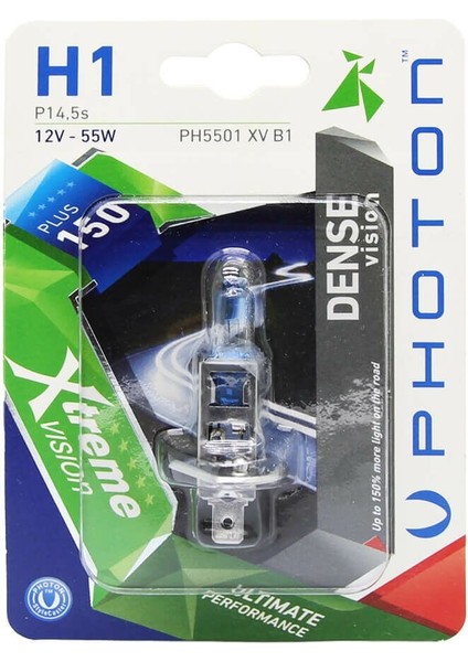H1 Xtreme Vision Blister +%150 Fazla Işık 2ADET