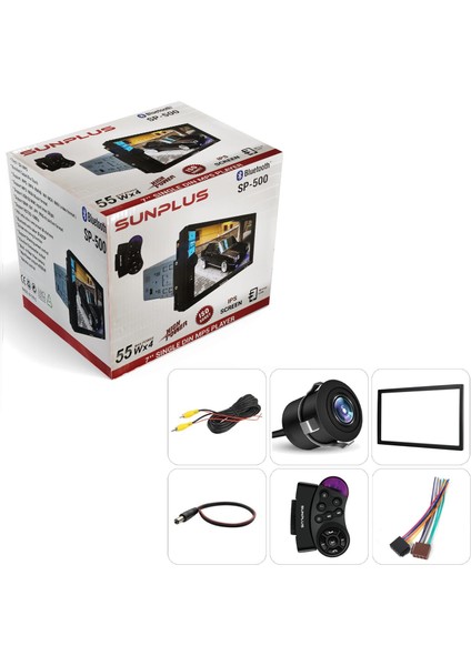 Tofaş Double Teyp 7 4X55W Mirrorlink Sunplus SP-500 fiyatları