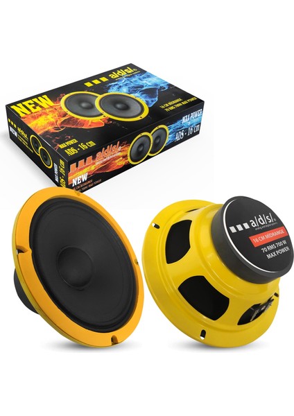 Oto Mıdrange 16CM 700W 2 Adet Ads-16