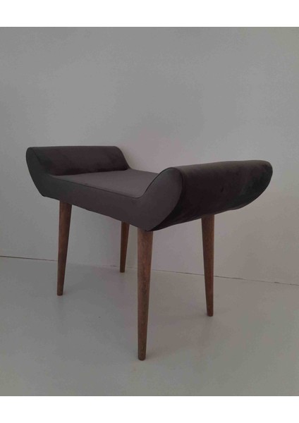 Sahra Peri Bench Puf Düz Ceviz Ayak