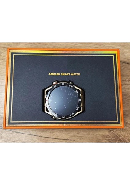 Hk5 Hero Akıllı Saat Amoled Ekran 46MM Chatgpt/gps/nfc Özellikli 2023 Yeni Sürüm Akıllı Saat