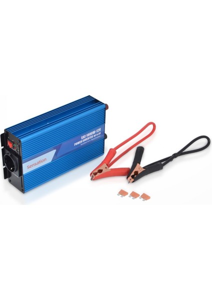 1000W Watt Modifiye Snüs Invertör 12V / 220V Çevirici Inverter