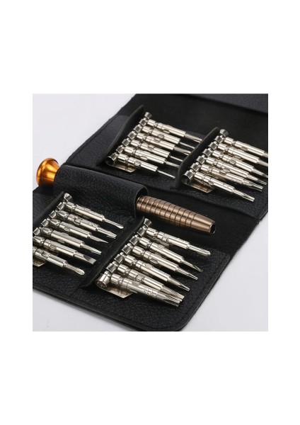 25 Parça Deri Kılıflı Tornavida Seti fiyatları