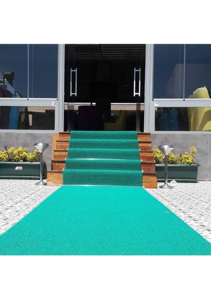 Kıvırcık Paspas Yolluk Kapı Önü Paspas Kalın 14MM Eni 100/120 cm (Sepete Eklenen Kadar Metraj Gönderilir)