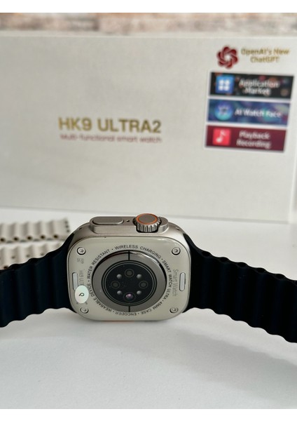 Hk9 Ultra 2 Watch 8 Amoled Ekran Chatgpt Yapay Zeka Destekli 2 GB Ram Çift Kordon Akıllı Saat