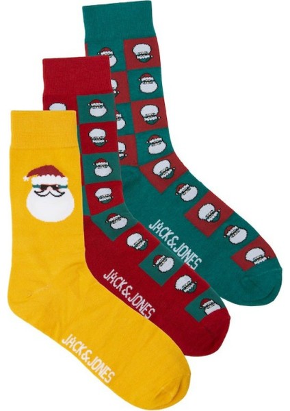 Square Santa 3 Lü Paket Erkek Çorap 12246143
