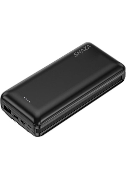 20.000 Mah 4in1 Smart Chip Powerbank Siyah