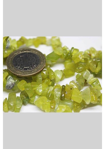 Peridot (Zebercet) Kırık Doğal Taş Dizisi modelleri