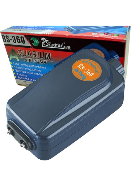 Hava Motoru Çift Çıkışlı 4 Ldk 4 W 750-RS360