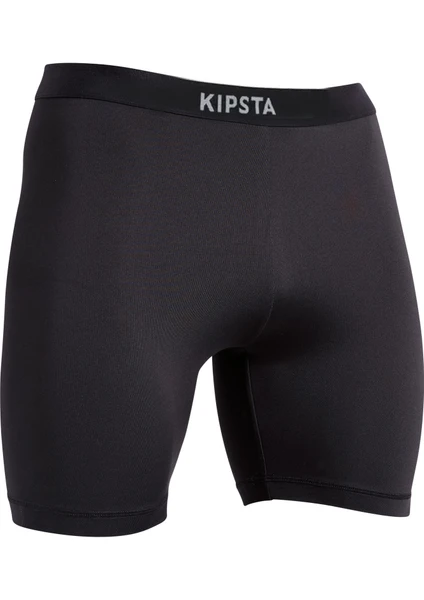 Kipsta Futbol Şort Içliği - Siyah - Yetişkin - Keepcomfort 100