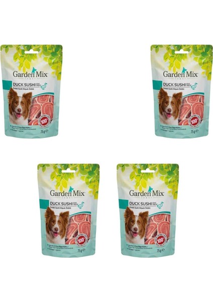Ördekli Sushi Köpek Ödül Maması 75 gr x 4 Adet
