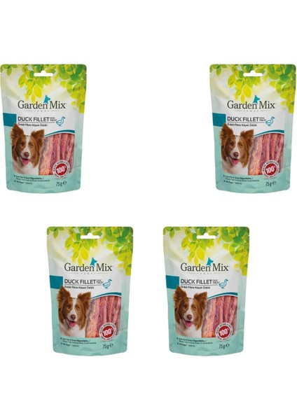 Ördekli Fileto Köpek Ödül Maması 75 gr x 4 Adet