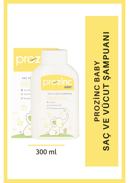 PROZINC Bebek Şampuanı 300 ml