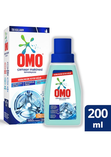 Çamaşır Makinesi Temizleyicisi Çam Esintisi Derinlemesine Hijyen 200 ml