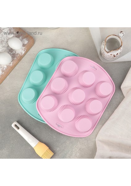 Tartolet Muffin Kek Pasta Silikon Kalıbı fırsatları