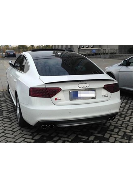 Audi A5 Uyumlu Spoiler Piano Black 2009-2016