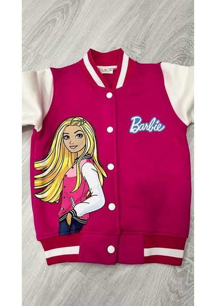 Minik Ikon Zara Kız Çocuk Barbie College Ceket