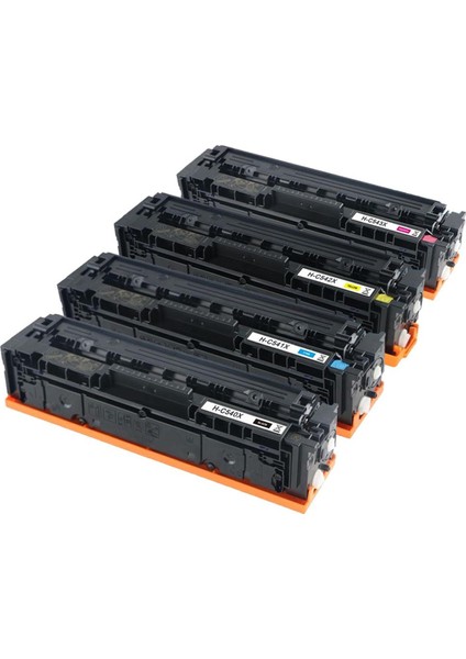 Hp 203X Muadil Toner Seti CF540X Tüm Renkler