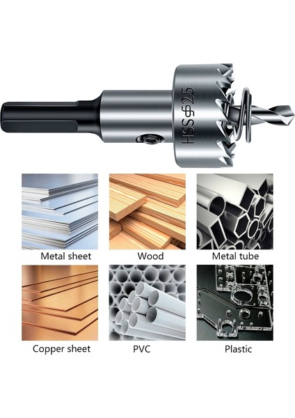 35MM Cmcp Hss Delik Testere Kesici 15-53MM Karbür Ucu Çekirdek Matkap Ucu Metal Delik Kesici Delme Alaşımlı Delik Testere Seti (Yurt Dışından) fırsatları