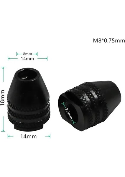 Kısa Kuyruk M8X0.75MM Matkap Aynası Evrensel Çok Hızlı Değişim Matkap Oyma Makinesi Dremel Döner Uygulamalar Anahtarsız Matkap Ucu Aynaları Araçları (Yurt Dışından)