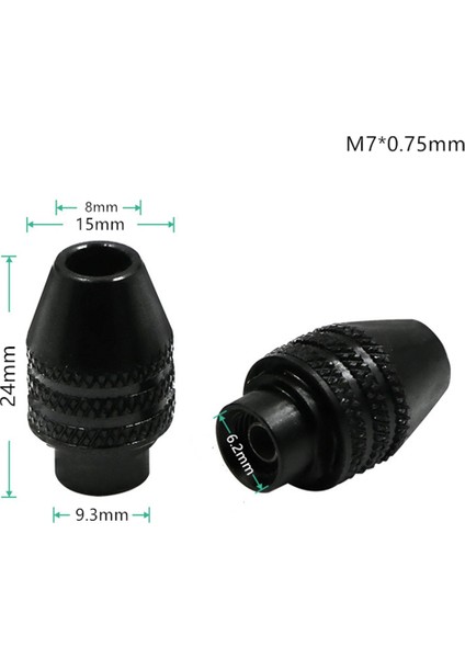 Kısa Kuyruk M8X0.75MM 0.3-3.2mm 1 Adet Dremel Öğütücü Için Çok Hızlı Değişim Anahtarsız Mandren Esnek Mil Somun Evrensel Üç Çene Matkap Parça Döner Aracı (Yurt Dışından) indirimleri