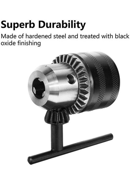 Chuck Sds Adaptörü Mini Elektrikli Matkap Aynası 1.5-13MM Montaj B10 Konik Konnektör Çubuk Motorlu Hex Shank Şaft Anahtarı Anahtarı Güç Aracı (Yurt Dışından) indirimleri