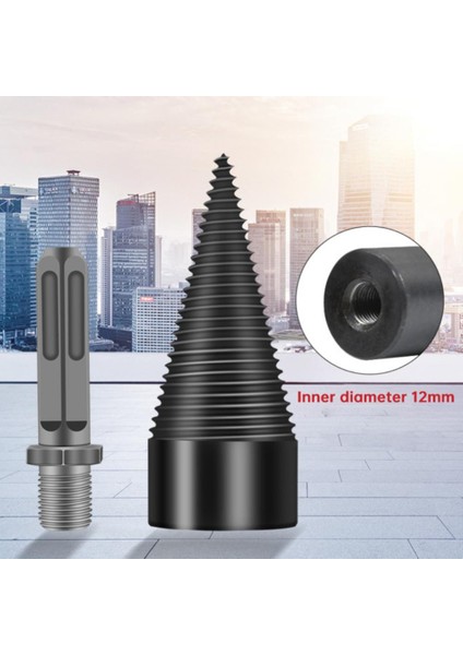 32MM Kare 32/42MM Yakacak Odun Doğrama Ahşap Matkap Ucu Yarma Aracı Yarma Konisi Kütük Ayırıcılar Ahşap Kırma Makinesi Ahşap Kırıcı (Yurt Dışından) indirimleri