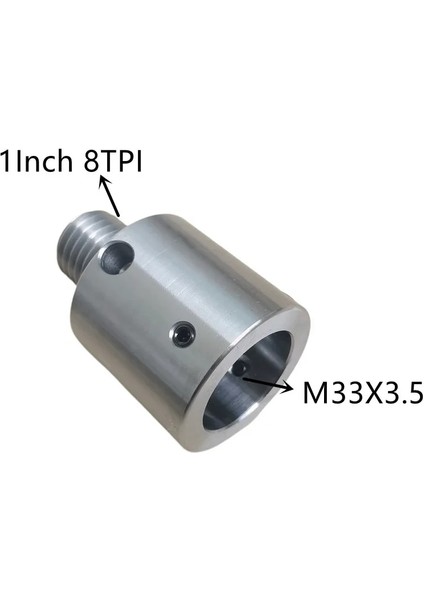 Adaptör 1 "8tpı - M33 x 3.5 Ahşap Torna Chuck Dönüştürür Torna Araçları Torna Mesnetli Mili Adaptörü (Yurt Dışından) fiyatları