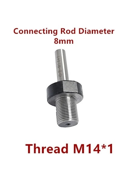 Düz 8mm 8mm 10MM 12MM 14MM 16 Ayna Biyel M14*1 Uygun K01-50/63 K02-50/63 Mini Torna Aynası Cnc Mini Torna Aynası Tezgah Parçaları (Yurt Dışından)