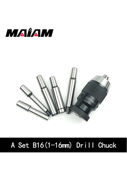 MTA3-B16 (1-16MM) Bir Set B16 1-16MM Mt1 Mt2 Mt3 Mt4 Mt5 C12 C16 C20 R8 Matkap Mandreni Bağlantı Çubuğu Kendinden Sıkma Konik Cnc Matkap Chuck Aracı Mors 1 2 3 (Yurt Dışından)