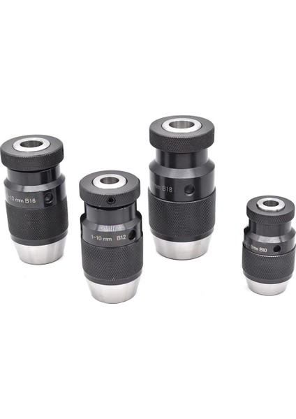 B16(1MM-13MM) 1 Adet Kartuş B18 B22 Otomatik Matkap Chuck B10 B12 B16 Matkap Aynası Kendinden Sıkma Anahtarsız Konik Chuck Sondaj Makinesi Için (Yurt Dışından)