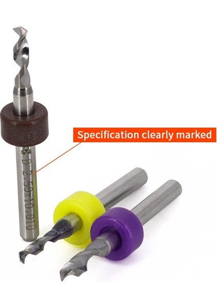 2.8mm 10 Adet Vack 10 Adet Pcb Mini Matkap Ucu Seti Tungsten Çelik Karbür Metal Matkap Baskı Devre Cnc Makinesi Uçları Alet Setleri 3.175MM (Yurt Dışından) fırsatları