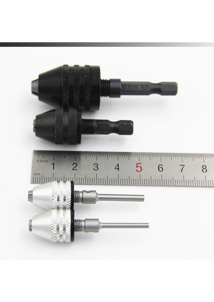 Kelepçe Aralığı0.3-3.4mm Matkap Chuck Anahtarsız Tornavida Darbeli Sürücü Adaptörü Elektrikli Mikro Motor Kelepçe Mini Chuck Fikstürü Hex Shank Matkap Uçları Adaptörü (Yurt Dışından)