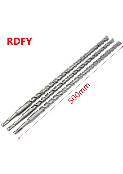8mm x 500MM Sds Plus 500MM Tungsten Çelik Alaşımlı Beton Duvar Delme Için Elektrikli Matkap Sds Plus Sds Kare 10 12 14 16 18 20 22 25MM Bıt Matkap (Yurt Dışından)